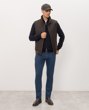 Cashmere&Whiskey Коричневий жилет 7400855216