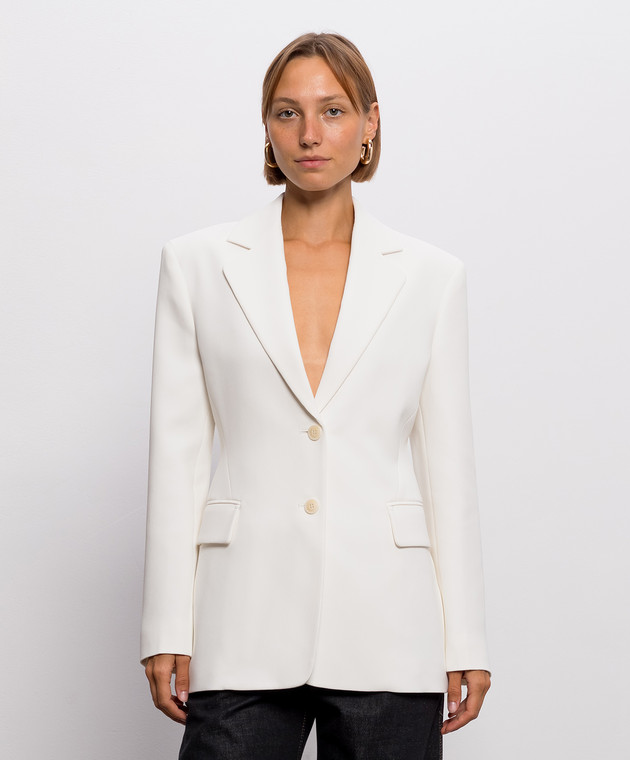 Ermanno Scervino Жакет кольору айворі D496I315ILM зображення 2