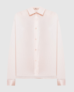 Ermanno Scervino Розовая блуза из шелка D482K772NXE