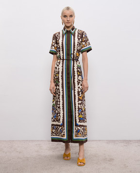 Alemais Коричнева сукня-сорочка Maroc 6146D