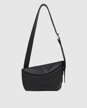 Alexander McQueen Чорна шкіряна сумка T-Bar 8346551VDBF