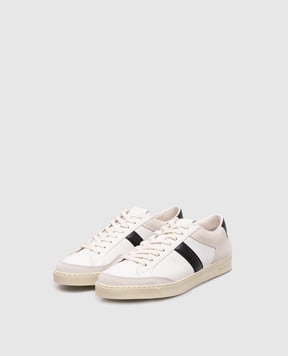 Tom Ford Білі шкіряні кросівки Blake J1597LCL532N