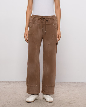 3.1 Phillip Lim Коричневі спортивні штани F26151432TFT