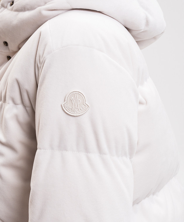 Moncler Пухова куртка Enigme кольору айворі L20931A0026789BEK зображення 5