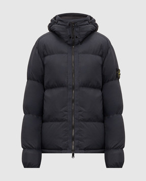 Stone Island Синий пуховик L2S154100013S0483