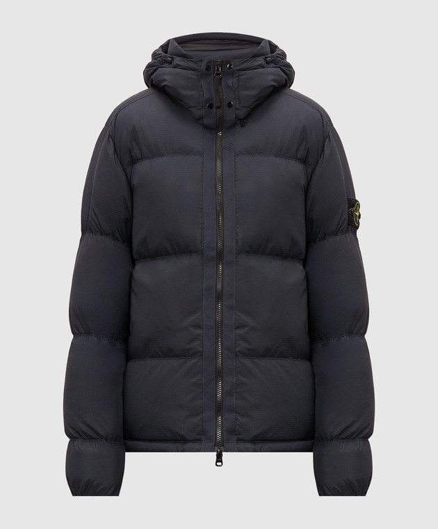 Stone Island Синий пуховик L2S154100013S0483