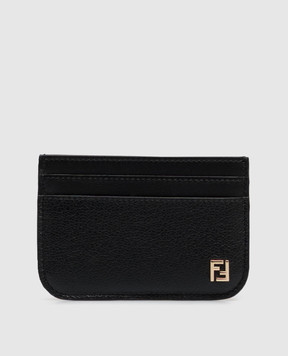 Fendi Черный кожаный катхолдер FF 8M0586B08E