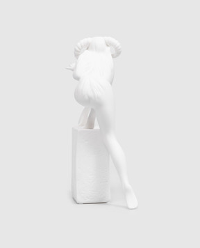 Palais Royal Декоративная белая фарфоровая статуэтка Zodiac Aries woman 4504