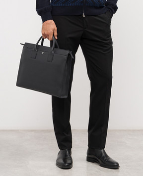 Gianni Chiarini Синій шкіряний портфель FLORENCE BSUB18193GRNCRV