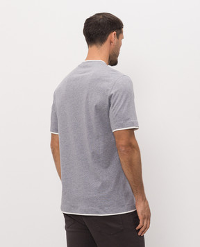 Brunello Cucinelli Сіра футболка M0B137427