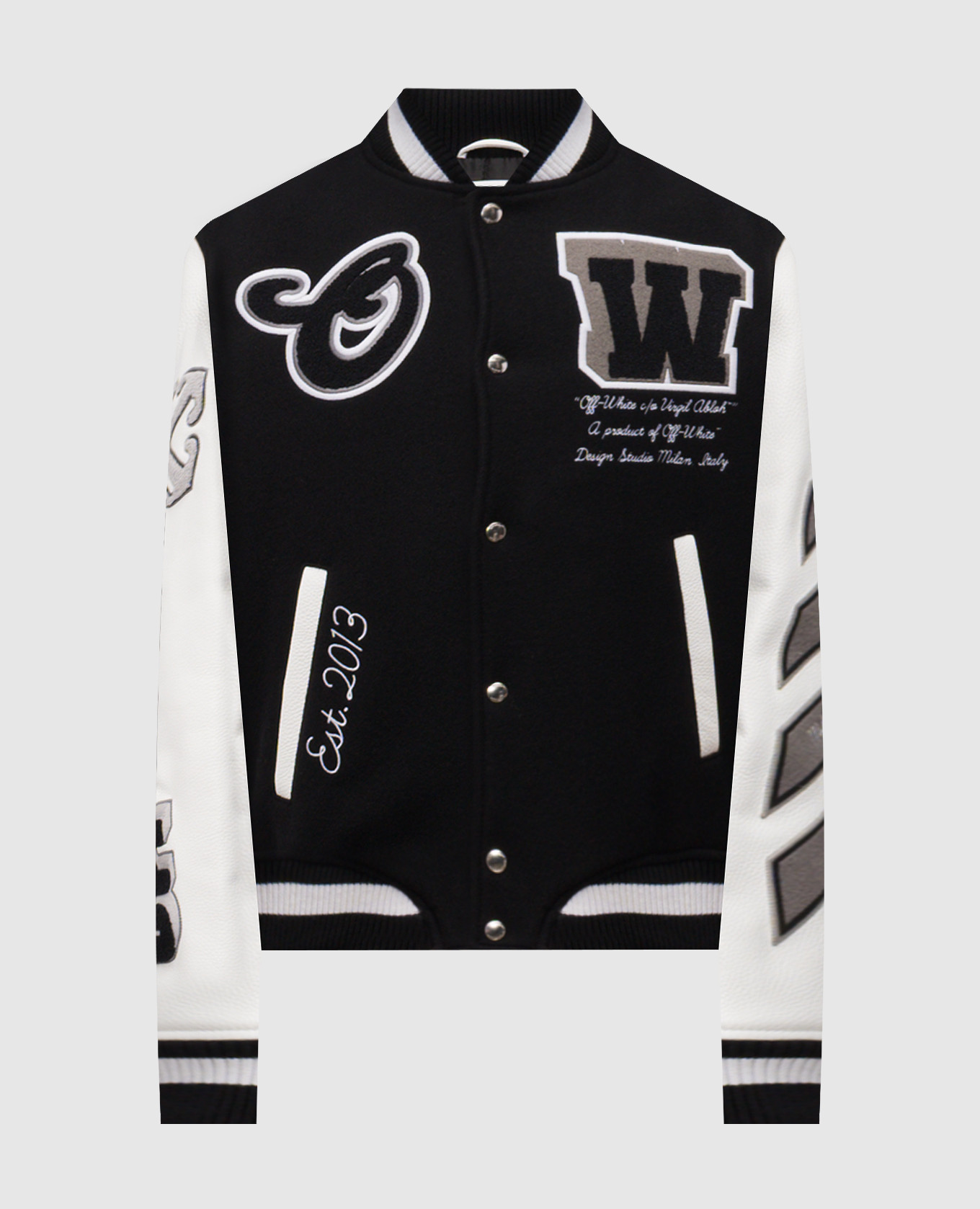 

Черный комбинированный бомбер с логотипом, Бомберы