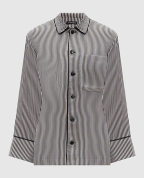 Ann Demeulemeester Сорочка Coby в смужку в піжамному силі B0014007FA737