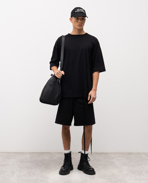 Ann Demeulemeester Чорні бермуди Narve B0013799FA722