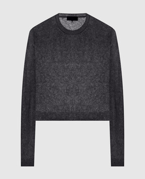 Dondup Чорний джемпер з вовною альпаки DT419M00957DPTO