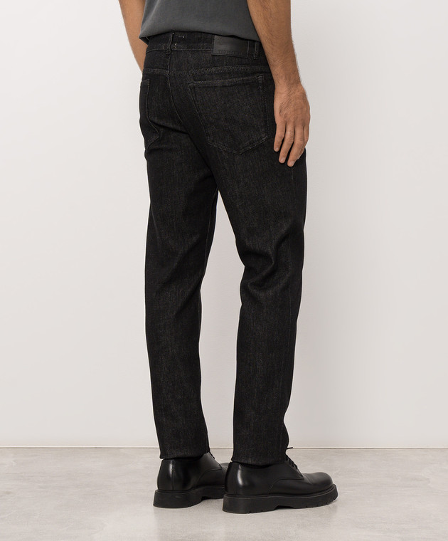 Trussardi Чорні джинси з патчем P407H704792NMJ370D70 зображення 4