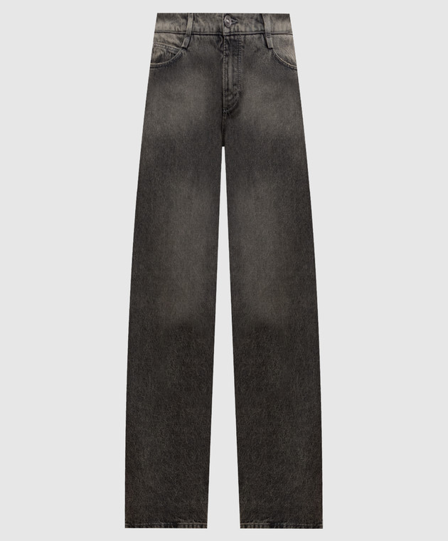 Ermanno Scervino Серые джинсы с логотип патч D497P367GWV