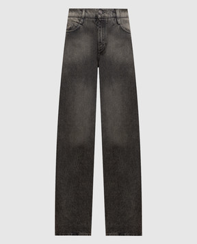 Ermanno Scervino Серые джинсы с логотип патч D497P367GWV