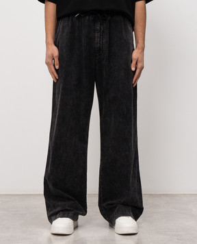 Juun.j Сірі джинси з нашивкою логотипа JC6221PD34