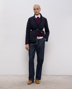 MooRER Сині джинси CABIRIAN з патчем логотипа CABIRIANJLGD