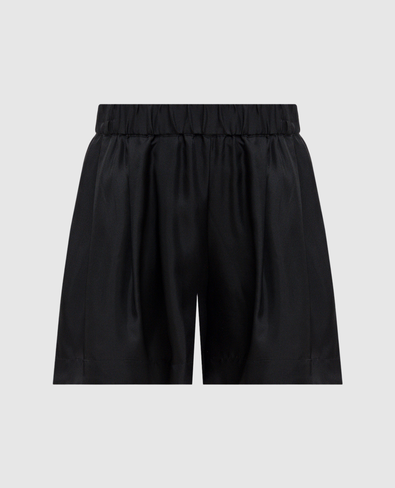 Черные шорты Zurich из шелка