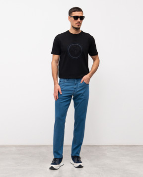 Scissor Scriptor Голубые Костантино с вышивкой логотипа COSTANTINOT1352434