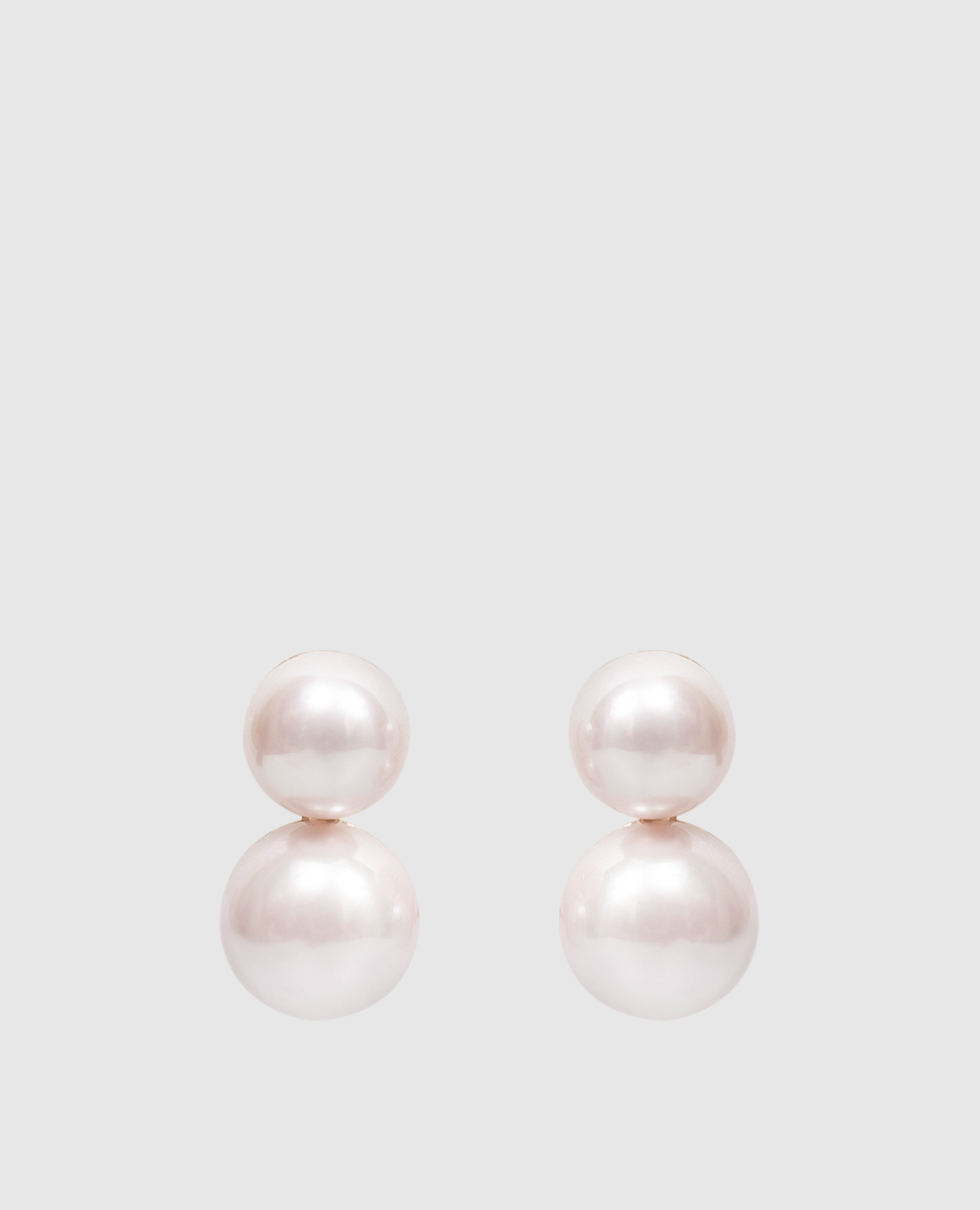 

Розовые серьги с бусинами, Розовый, Серьги