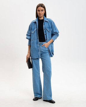 Dondup Черный топ в рубке с логотипом DS071JS0314DXXX