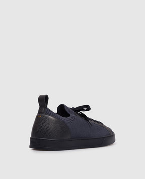 Doucal's Синие комбинированные кеды DU3381SPENPZ830