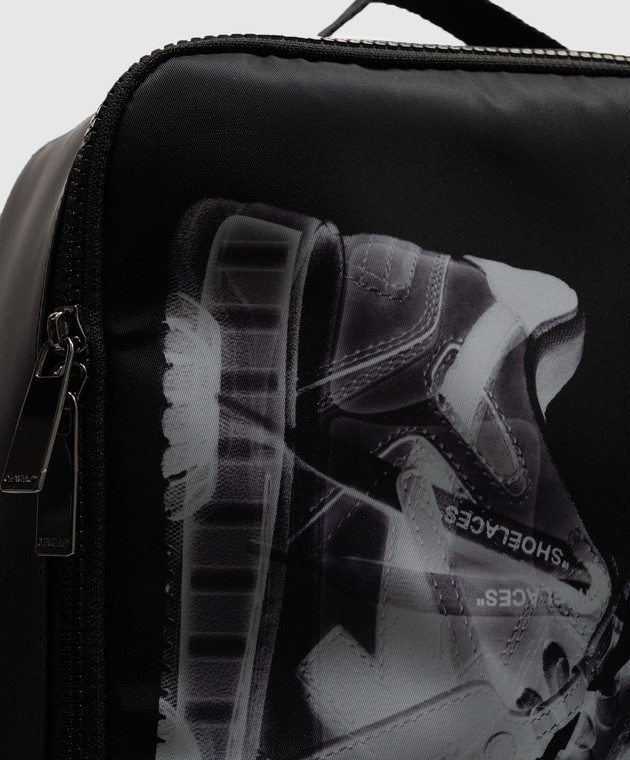 Off-White Чорна сумка Heritage Shoe Box Bag X-ray OWMNQ24F26FB01 зображення 4