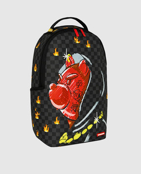 Sprayground Дитячий рюкзак DIABLO - FASTLANE 910B8690NSZ
