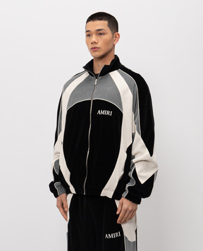 AMIRI Спортивна куртка з вишивкою логотипа AMOUJA1004