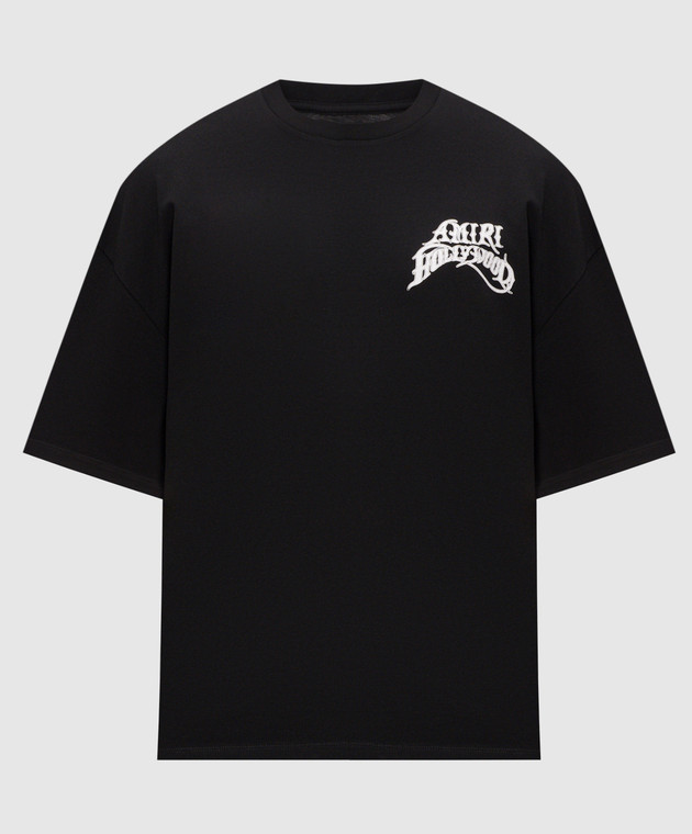 AMIRI Черная футболка HOLLYWOOD AMTOJR1189