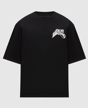 AMIRI Черная футболка HOLLYWOOD AMTOJR1189