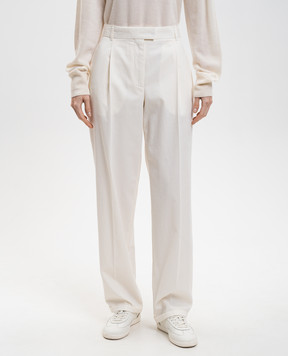 The Row Білі штани Neriah 10211W3670