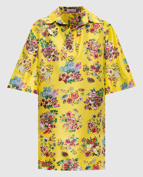 MANTERO 1902 Жовта сукня Ines із шовку 0199A2811T0881K