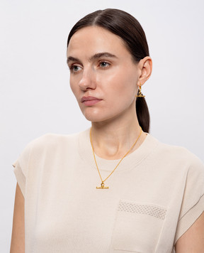 Missoma Золотые серьги с позолотой TBRGE1NS