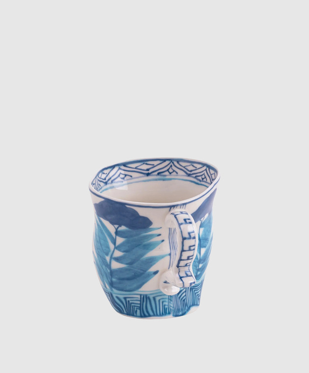 SELETTI Порцелянова асиметрична чашка Classics on acid SAKE FLOWER 11257 зображення 2