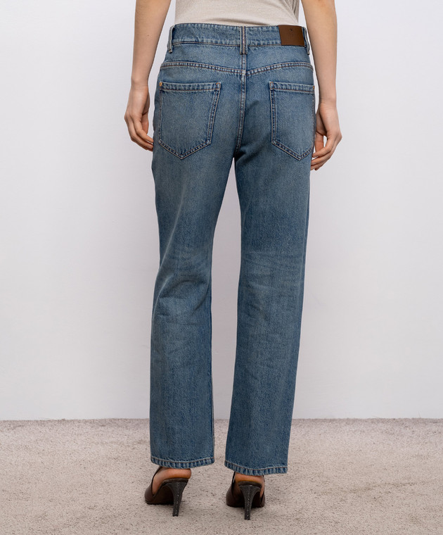 Brunello Cucinelli Сині джинси MA095P5758 зображення 4