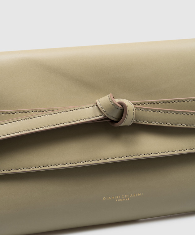 Gianni Chiarini Шкіряна сумка Belty кольору хакі BS12146COMMLSR зображення 4
