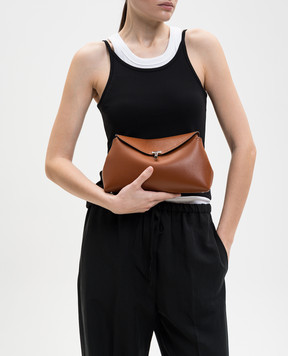 Toteme Коричневая кожаная сумка 234WAL944LE0030