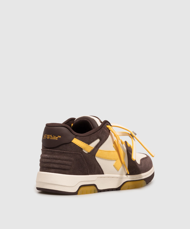 Off-White Кожаные кроссовки Out Of Office OF05730210 изображение 3