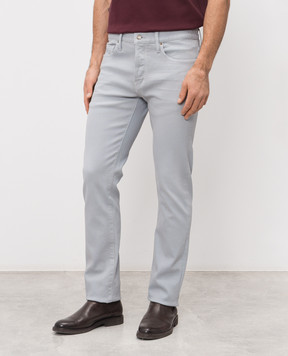 Tom Ford Голубые джинсы с патчем логотипа DPH001DMC107