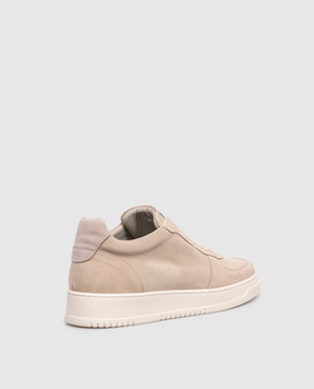 Pini Parma Бежеві замшеві кросівки SNEASUEBEIG