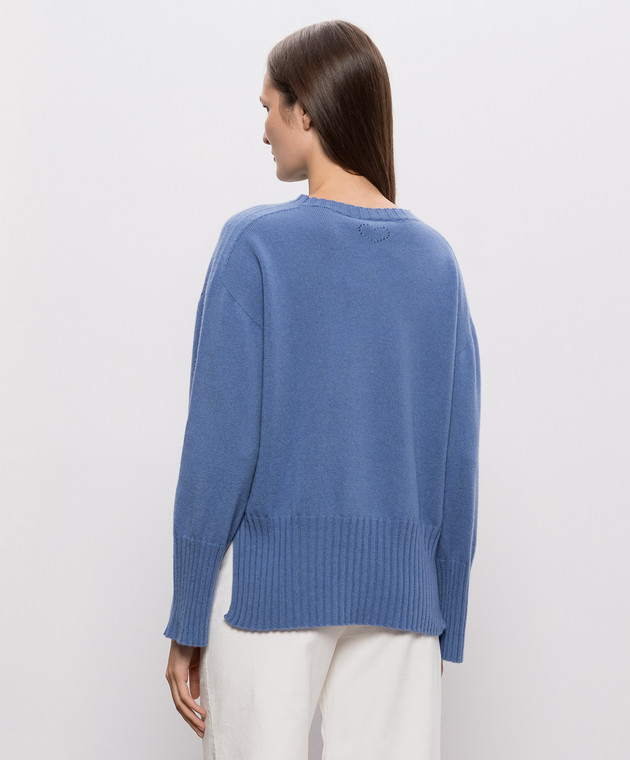 Twinset Синій светр 262TT3392 зображення 4