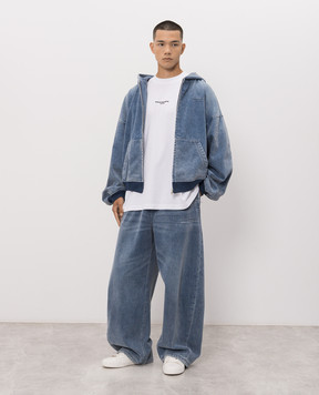 Alexander Wang Голубая джинсовая куртка UDC3262885