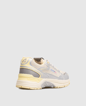 AUTRY Жовті кросівки HYPERWAY з логотипом A1UNHYLWMV06