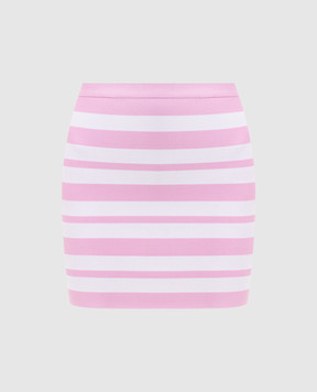 Herve Leger Розовая юбка мини Spotlight 46HLFT2571187