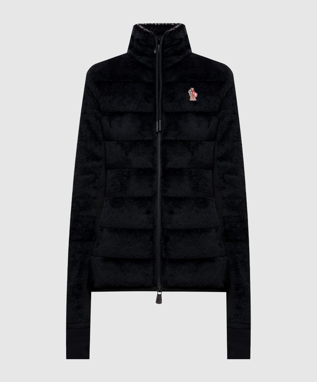 Moncler Grenoble Черная комбинированная куртка L20988G00010809EG