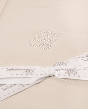 Blumarine Home Комплект постільної білизни Lory бежевого кольору з кристалами Swarovski LORYW0000250011