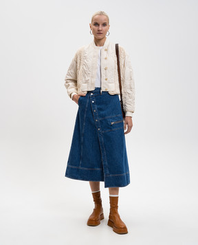 3.1 Phillip Lim Бежевая укороченная куртка F25260892RRS